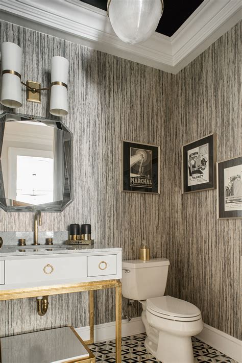 Find your perfect bathroom wallpaper with these innovative new ways to add pattern to your space. Wallpaper bathroom design | Latest bathroom designs ...