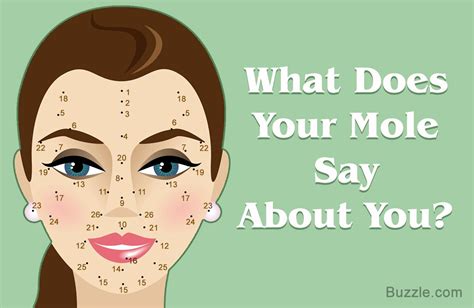 Find Out The Meaning Of Those Moles On Your Face Moles On Face Mole