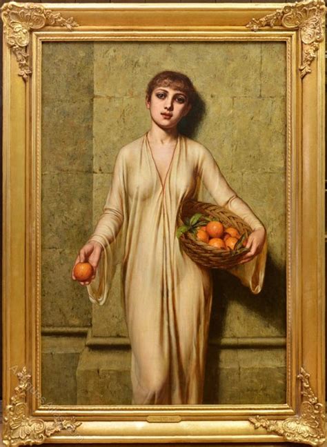 Oranges Th Century Portrait Oil Painting Ubicaciondepersonas Cdmx