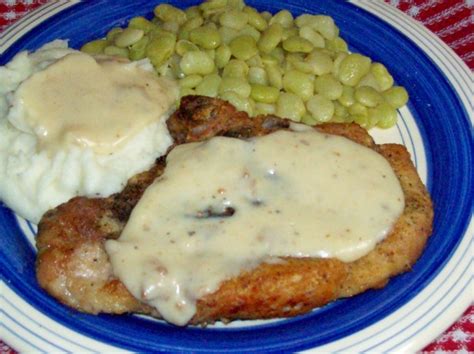 Fried Pork Chops With Brown Milk Gravy Recipe Genius Kitchen