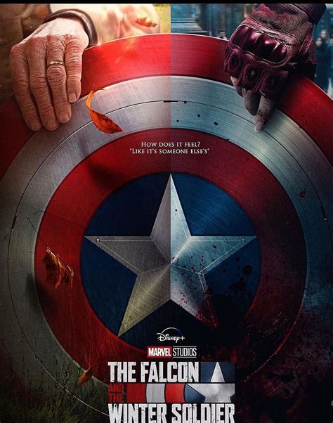 Captain America The Winter Soldier Poster Falcon