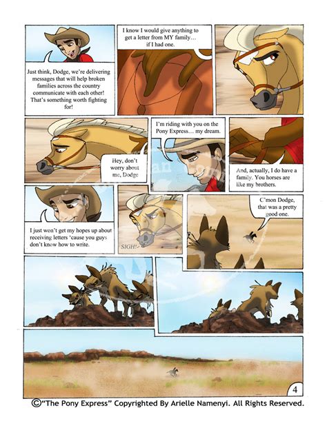 The Pony Express Page 4 Sample By An Christiancomics On Deviantart
