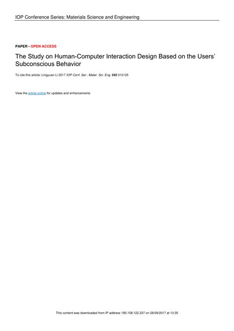 From wikipedia, the free encyclopedia. (PDF) The Study on Human-Computer Interaction Design Based ...