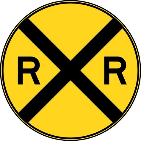 Railroad Signs Clipart Best