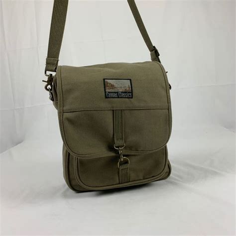 Unisex Army Green Satchel Bag Satchel Bags Bags Satchel