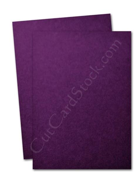 Dark Purple Card Stock Metallic Bag Metallic Colors Diy Invitations