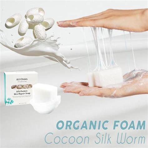 Premium Silk Protein Repair Soap Best Price Molooco 2021
