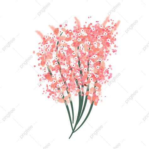 Gambar Desain Bunga Lucu Bunga Imut Menanam Png Transparan Clipart