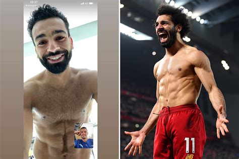 Mohamed Salah Shows Off Ripped Abs And Shredded Physique As Liverpool