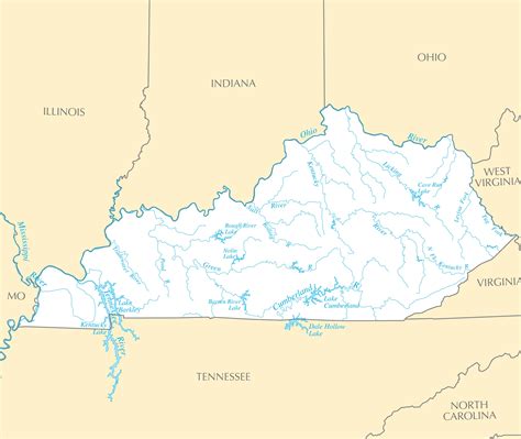 Kentucky Rivers And Lakes