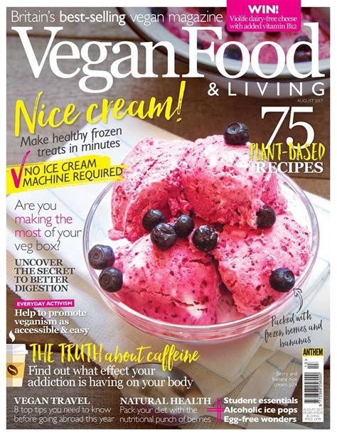 Vegan Food & Living Magazine | Food, Vegan recipes ...