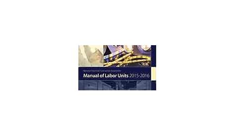 NECA Manual of Labor Units MLU 2016 Edition: 9781944148003: Amazon.com: Books