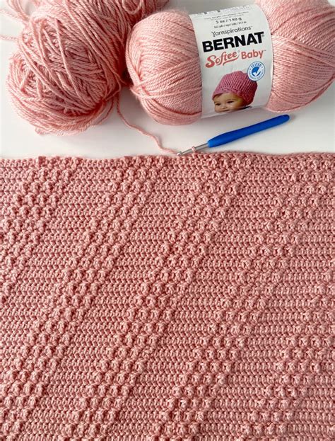 Crochet Diagonal Stripes Baby Blanket Daisy Farm Crafts