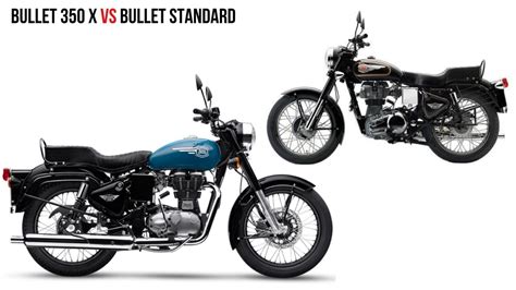 Bullet 350 with cast iron engine. New Royal Enfield Bullet X 350 VS Bullet 350: Specs Comparison