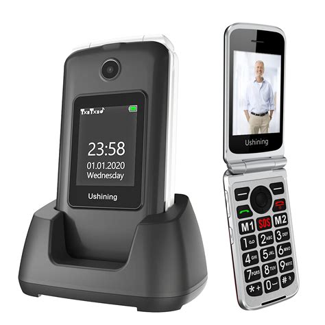 Mua Ushining 3g Unlocked Senior Flip Phone Dual Screen T Mobile Flip