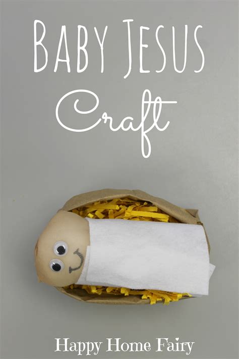 Simple Baby Jesus Crafts Happy Home Fairy