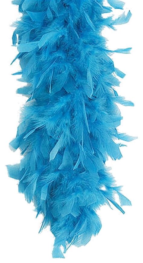 Turquoise Feather Boa 6ft