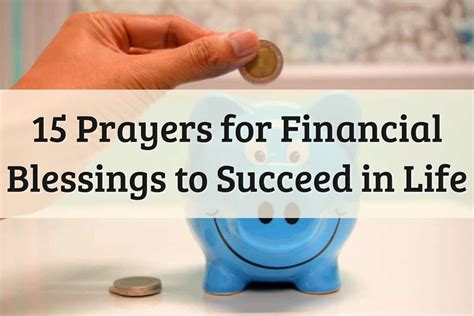 15 Reliable Prayers For Financial Blessings Today 2024