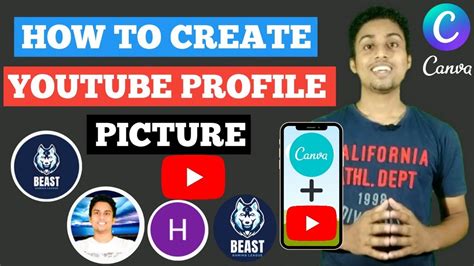 How To Create A Youtube Channel Icon In Mobile How To Make