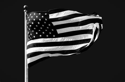 Black american flag illustrations & vectors. Black and White American Flag Photograph by Steven Michael