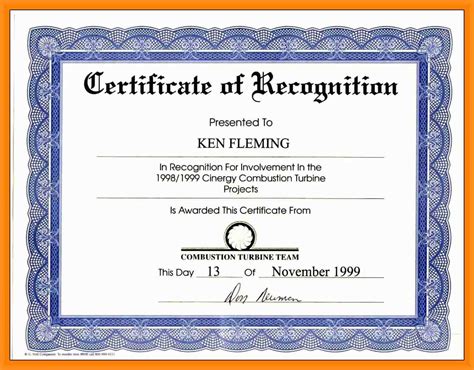 Certificates Enchanting Sample Award Certificates Templates With