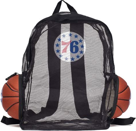 Officially Licensed Nba Philadelphia 76ers Ball To Backpack