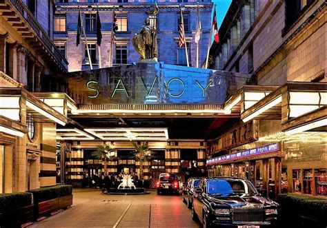 The Savoy A London Landmark Hotel Travel Begins At 40