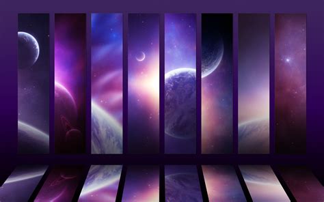 Purple Cosmos Collection Wallpaper Space Wallpaper Better
