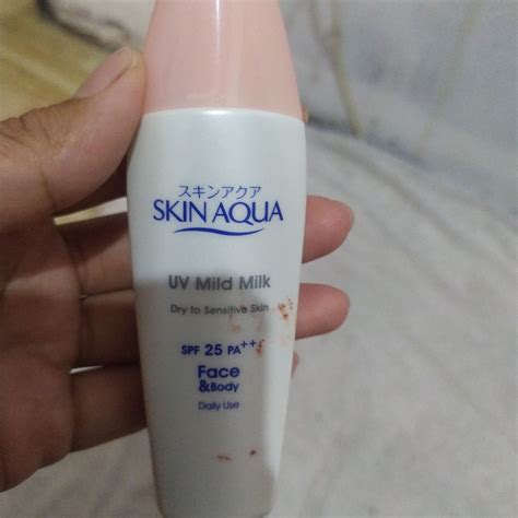 Skin Aqua Uv Mild Milk Beauty Review