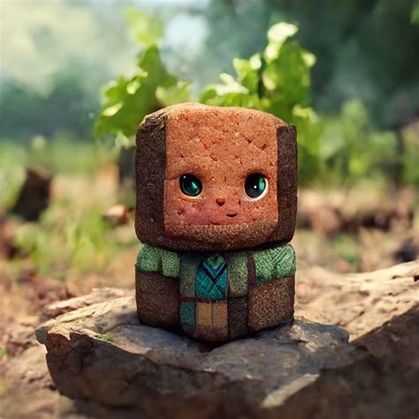Prompthunt Realistic Minecraft Villager