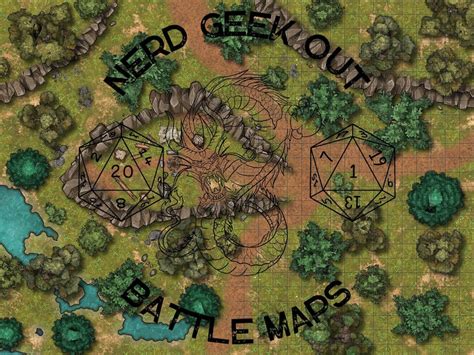 Dnd Forest Battle Maps Bundle Dungeons Dragons Roll20 Maps Foundry