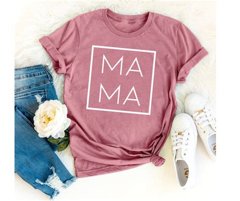 Mama Shirtmom Shirts Mom Life Shirt Mommy Shirt Shirts For Etsy