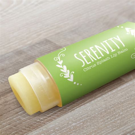 Custom Lip Balm Labels Durable And Easy To Apply Templates