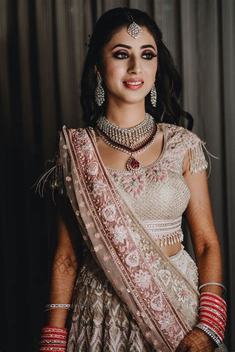 Elegant Destination Wedding With The Bride In An Earthy Toned Lehenga Indian Wedding Gowns
