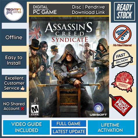 Buy Pc Game Assassins Creed Syndicate Gold Edition V All Dlcs