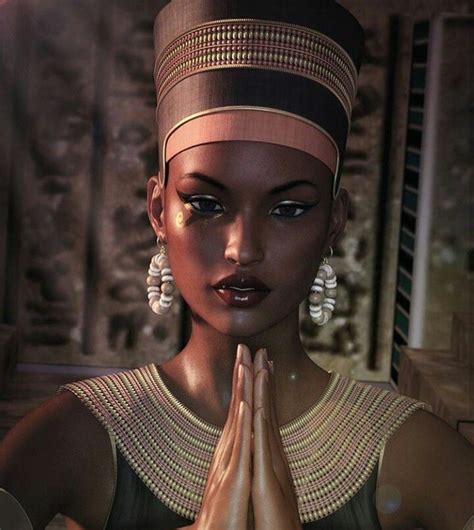 Nefertitia Queen Imperios Africanos Dioses Egipcios Africanas