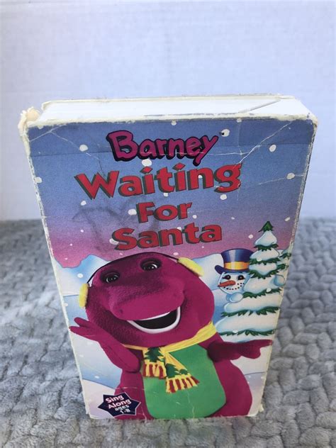 Barney Waiting For Santa Vhs Ebay
