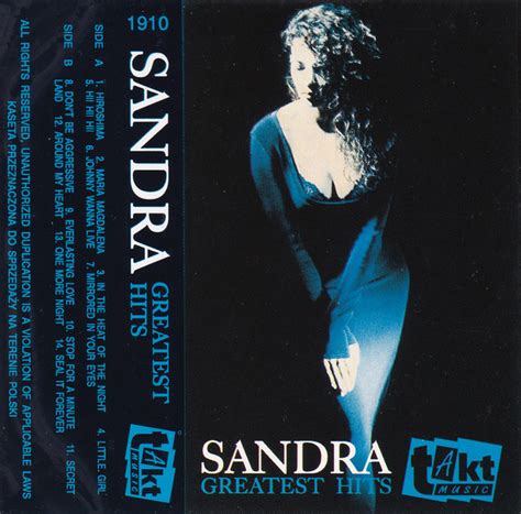 Sandra Greatest Hits 1991 Cassette Discogs