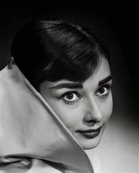 Audrey Hepburn Photographed By Yousuf Karsh 1957 Audrey Hepburn