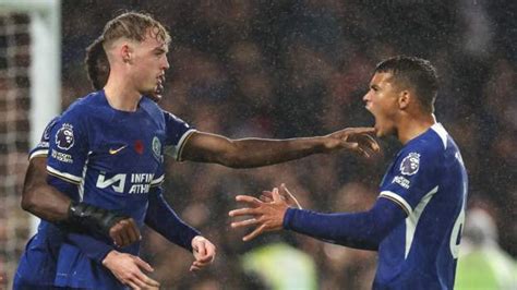 Chelsea 4 4 Manchester City Cole Palmer Hits Late Penalty To Deny