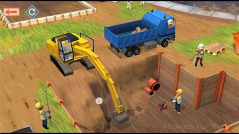Little Builders Construction Gameplay Youtube