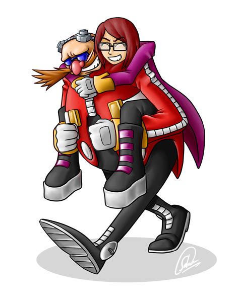 Commission For Makronette Dr Eggman And Alexis By Ero Solrac On Deviantart