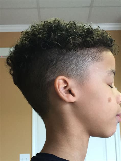 Curly hair toddlers are the most adorable of all! Hair Cut Styles For Mixed Race Boys - Wavy Haircut