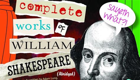The Complete Works Of William Shakespeare Abridged Bournemouth