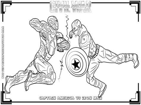 Civil War Spider Man Coloring Pages