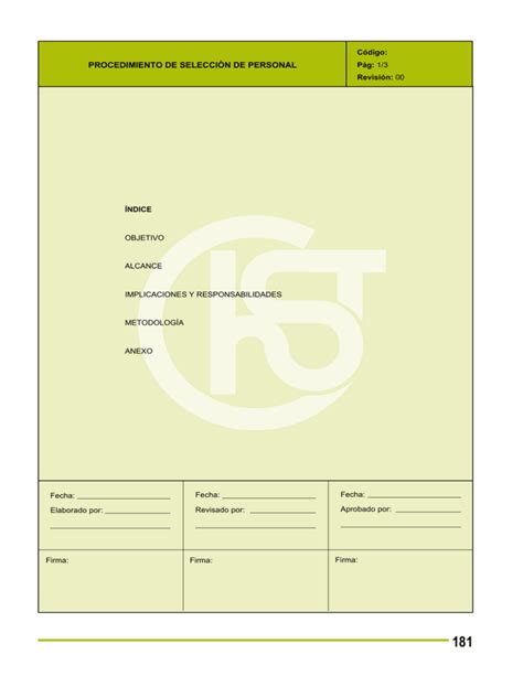 Nueva Ventanaprocedimiento De Selección De Personal Pdf 22 Kbytes