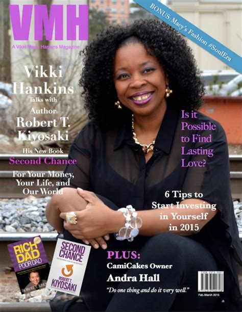 Vmh Magazine Febmarch 2015 Issue Features Rich Dad Poor Dad Author