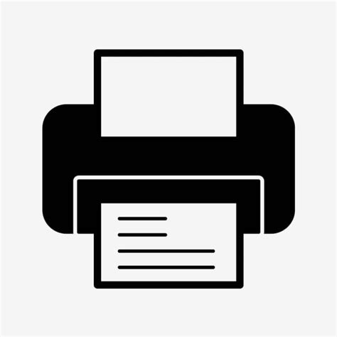 Printer Vector Png Images Vector Printer Icon Printer Icons Printer