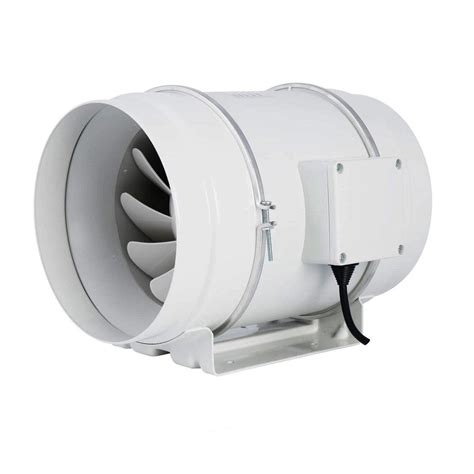 Powerful 8 Inch Inline Duct Fan 495 Cfm Exhaust Ventilation Fan Grow