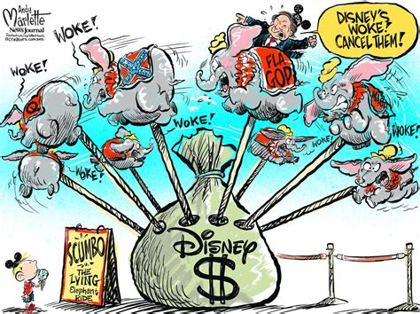 Florida Cartoon Desantis Cancels Disney